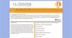 Desktop Screenshot of l-lconsulting.com